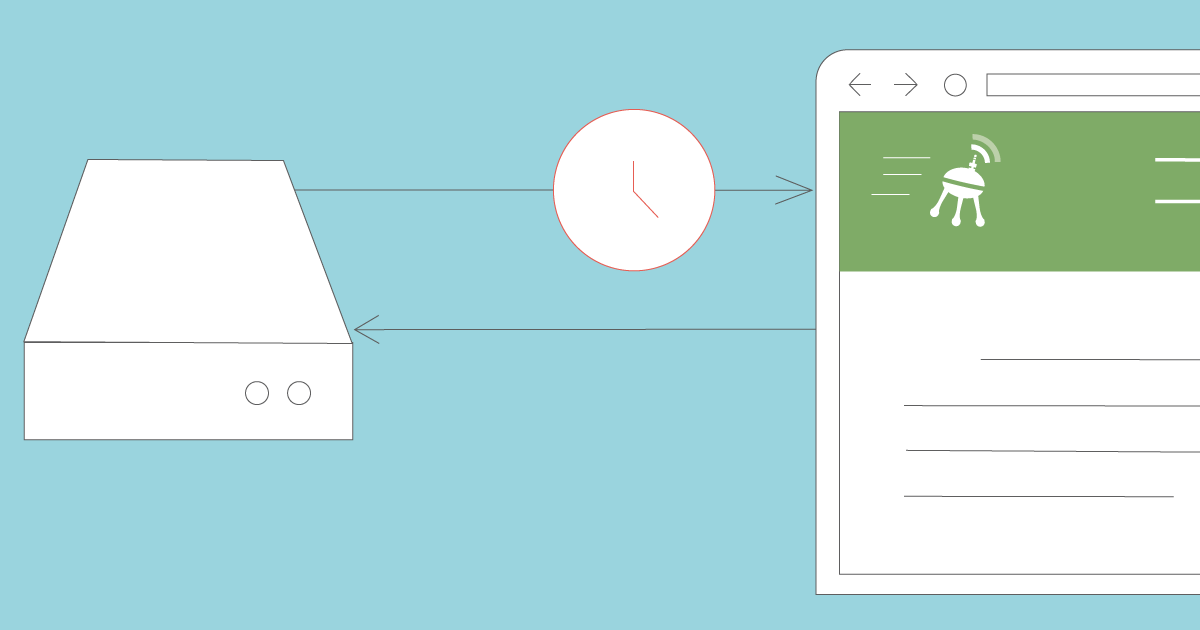 browser and server communicating