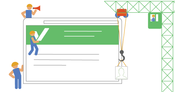 browser building webpage