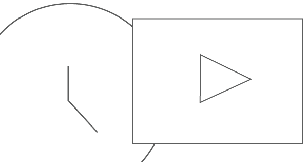 a video file and clock
