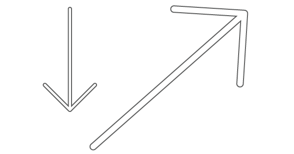 arrows representing redirects