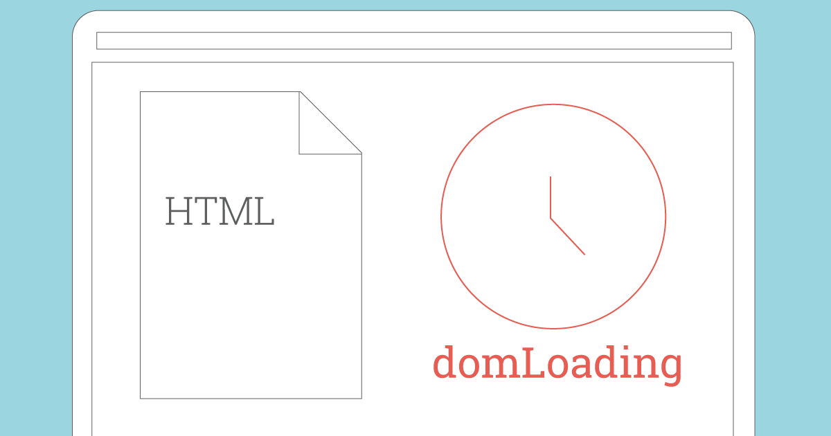 browser with html file and clock